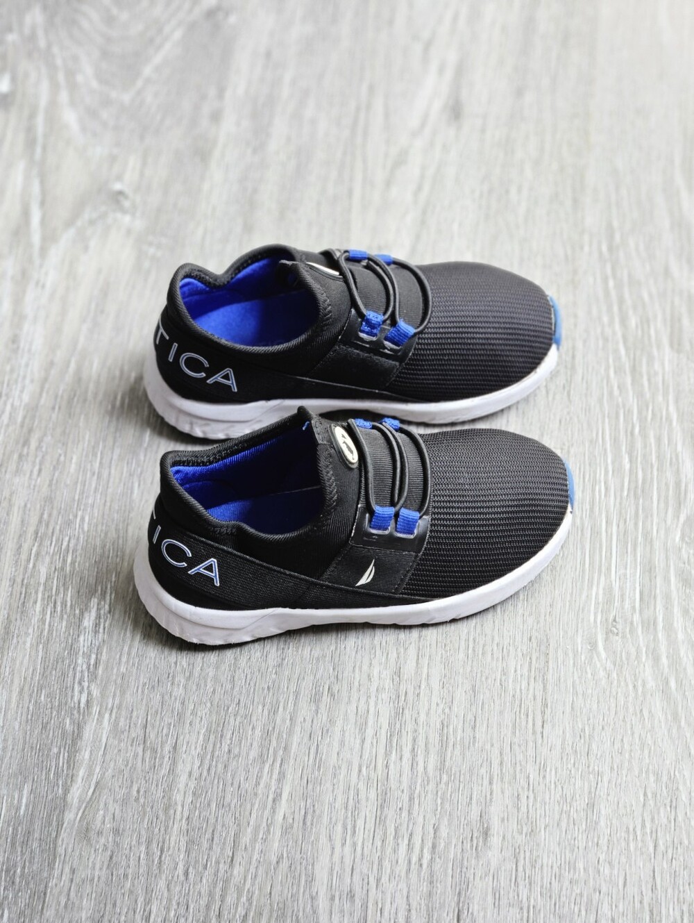Nautica Neave Slip-on Sneakers Bungee Lace Toddler Boy Size 9